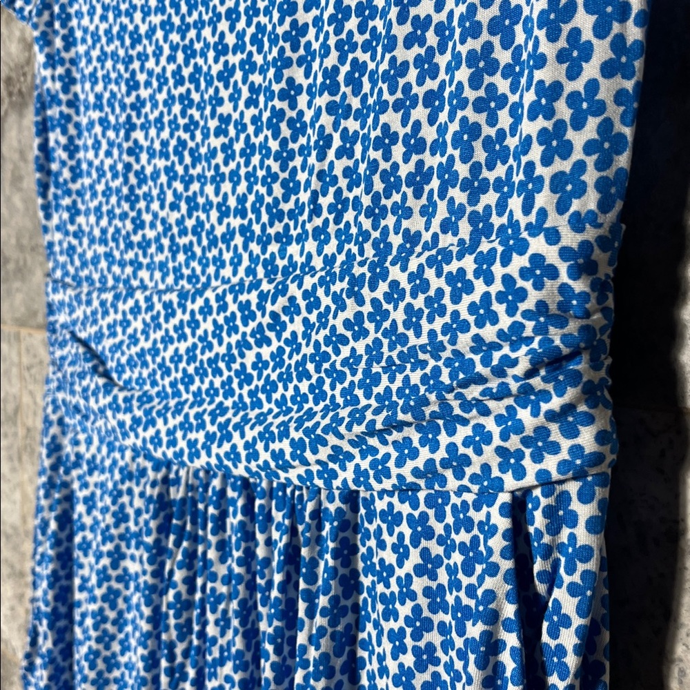 💥HP💥🆕NWT Boden “Amelie” Midi Floral Dress – US 4 – Blue Daisy Bud - Picture 8 of 8
